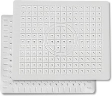 2 Pack 12x10 Inch Kitchen Sink Mat Dish Drying Mat Sink Protector Mats