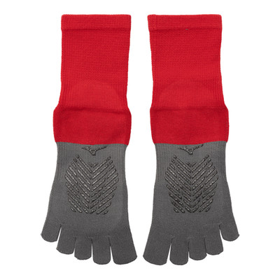 Mizuno Five Toe Zero Glide Short Socks Unisex Sports Socks Casual NWT P2MX251062