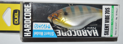 duel yo zuri hardcore silent vibe 70s 2.75'' 5/8oz r1191-bbg baby bluegill