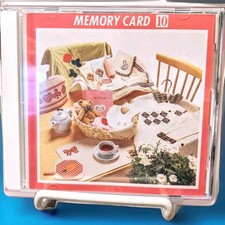 Janome #10 Applique Series Memory Card Machine Pattern Pre Owned