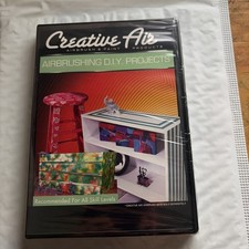 Creative Air Airbrushing DIY Projects For All Skill Levels DVD NEW