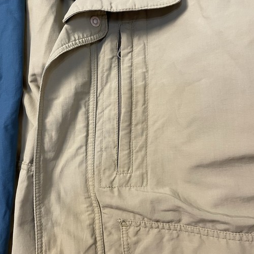 Vintage 90s Patagonia Baggies Full Zip Jacket Khaki Tan Rare Men’s Size Small - Picture 11 of 12