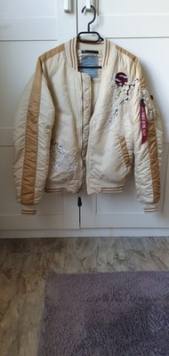   Limitierte Alpha Industries Bomberjacke MA-1 Japan Y2K M/L  