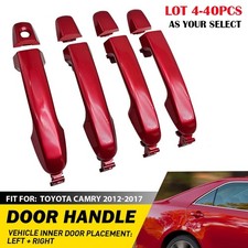 2-40PC Outer Exterior Door Handle Front Rear Left Right For 2012-17 Toyota Camry