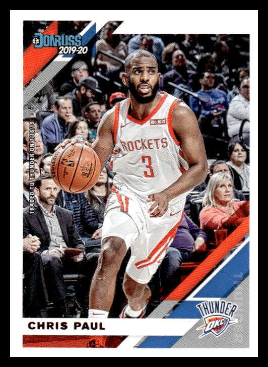 2019 Donruss Chris Paul #77 Oklahoma City Thunder