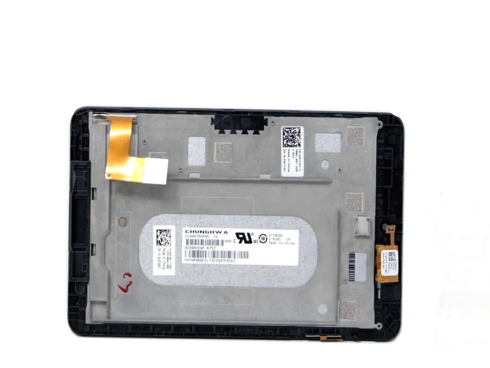 Conjunto completo digitalizador de pantalla táctil LCD de repuesto para Dell Venue 7 3730 3740 Foto 2 de 4