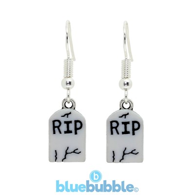 Bluebubble Mini TRICK OR TREAT Earrings Scary Goth Halloween Horror Fancy Dress