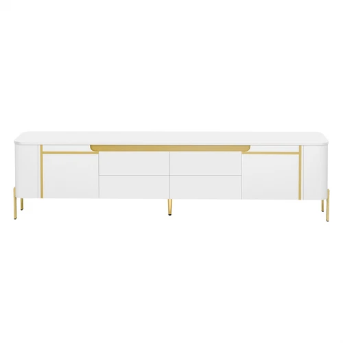 TV Stand Entertainment Center TV Media Console with 4 Drawers for TVs up to 80'' - Picture 11 of 48