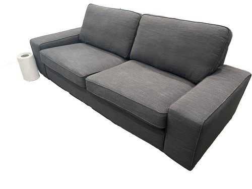 Housse IKEA HYLTARP Pour Canapé Sectionnel 4 Places – Tallmyre Blanc/Noir – NEUVE