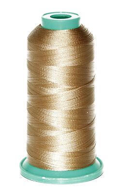1800 Yard Elastic Nylon Sewing Thread for Wig Makers Beige