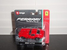 BBURAGO 2015 OFFICIAL PRODUCT FERRARI RACE  PLAY 1/43 SCALE 250 GTO DIECAST