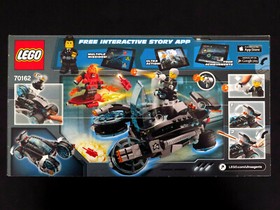 LEGO Ultra Agents Infearno Interception 70162 Solomon Blaze Convertible Car, New