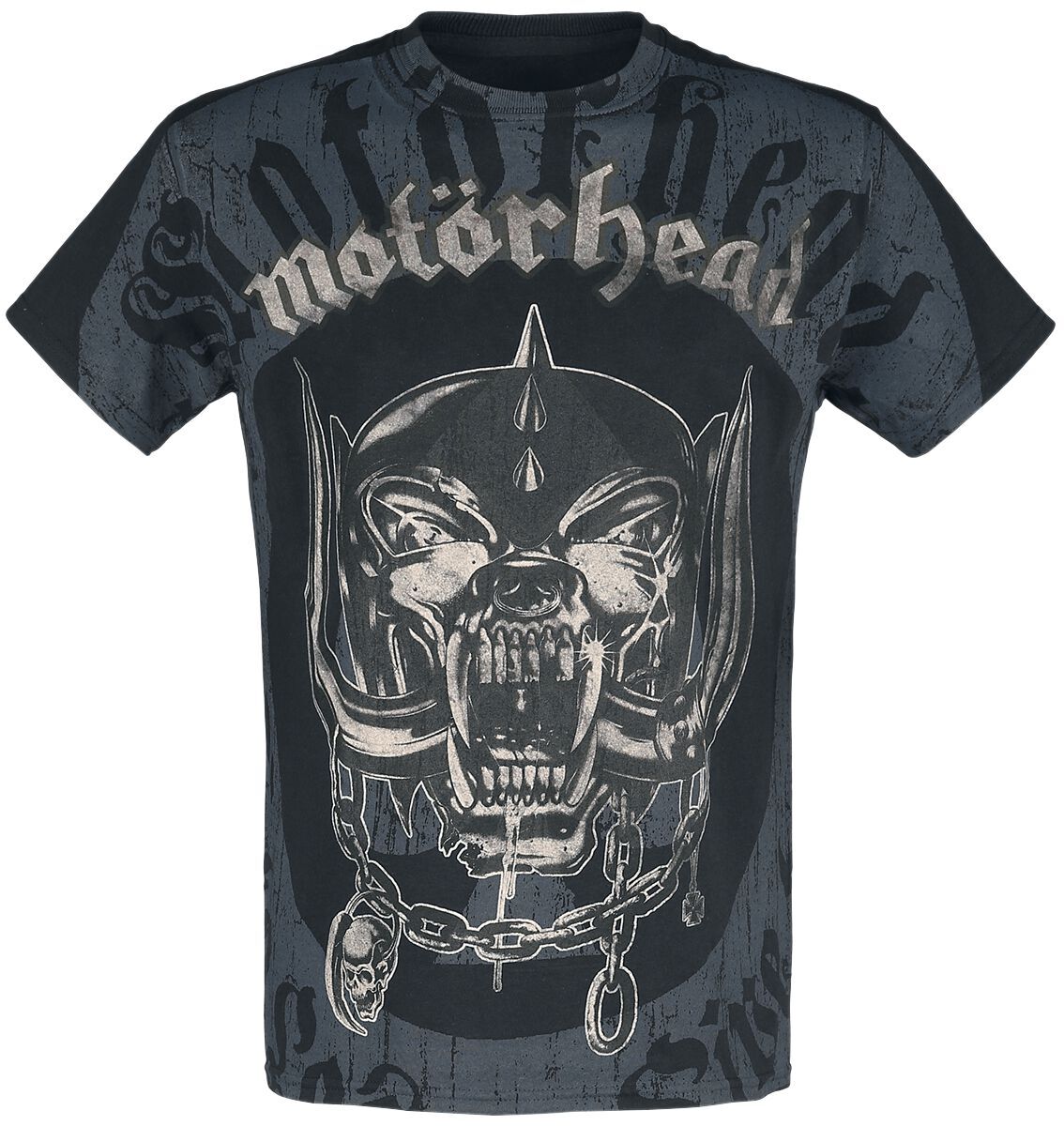 Футболка Motrhead Herren Giant War Pig schwarz Band-Товар Группы 6290₽