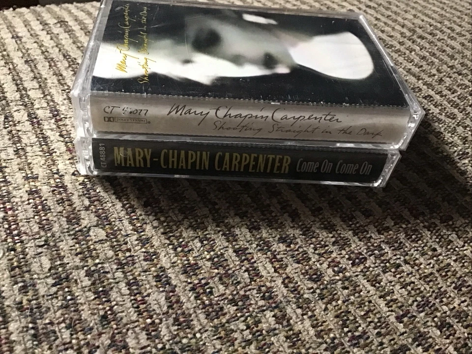 MARY-CHAPIN CARPENTER SHOOTING STRAIGHT 1990 & COME ON…1992 NEW CASSETTES - Image 2 of 4