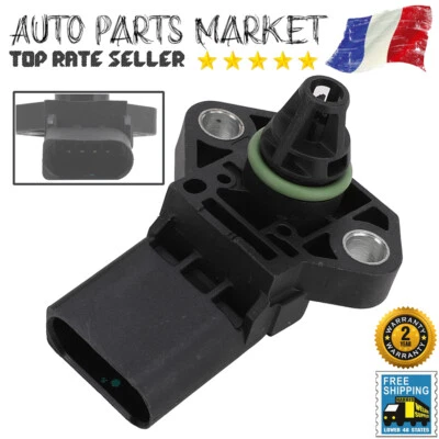 Capteur MAP 4 Bars 03K906051 0281006059 0281006060 pour AUDI VW 1.4 2.0 3.0 TDI - Photo 1/4