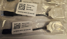 Lot of 11 New DisplayPort to DVI-D Adapter Cables DP/N 0XT623 Cable Connector