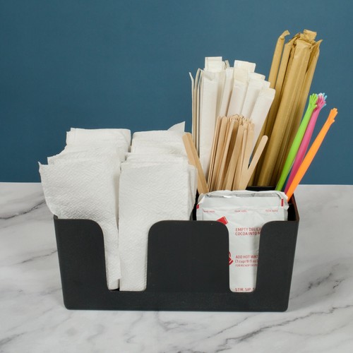 7 Pack - Bar Caddy with 6 Compartments, Plastic Bar Organizer - Picture 9 of 10