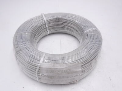 200M Size 2 18 AWG FEP Transparent Silver Copper Wire