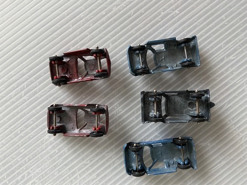 VINTAGE Tootsie Toy DIECAST CAR LOT/5 Grey VW Rabbit Blue Ford GT Red Cheetah 18 - Picture 9 of 12