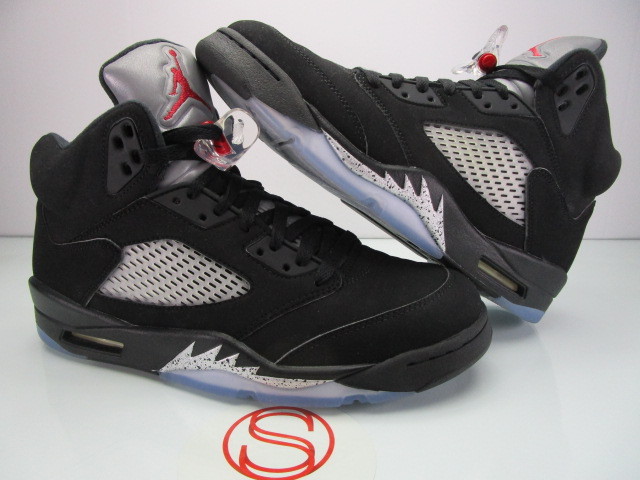 Nike Air Jordan V 5 Retro BLACK METALLIC 10.5 Nike Air Jordan V 5 Retro BLACK METALLIC 10.5