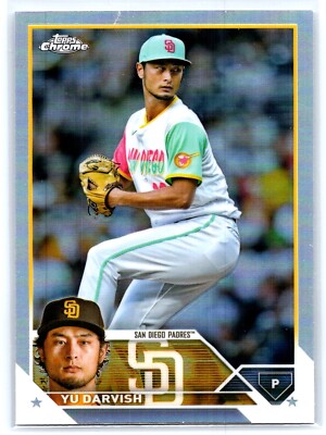 2023 Topps Chrome Baseball Silver Refractor Parallel #26 Yu