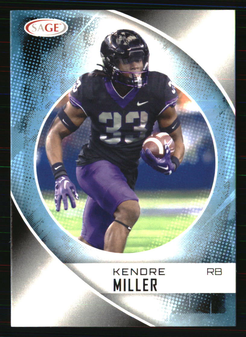 Kendre Miller 2023 SAGE High Series  #153 FOOTBALL Card
