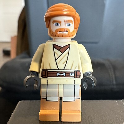 LEGO Star Wars Clone Wars Obi-Wan Kenobi Minifigure 75012 sw0449 HG5