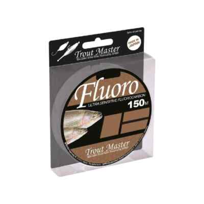 SPRO Trout Master Fluorocarbon 150m 0,16mm Forelle UL Trout Area