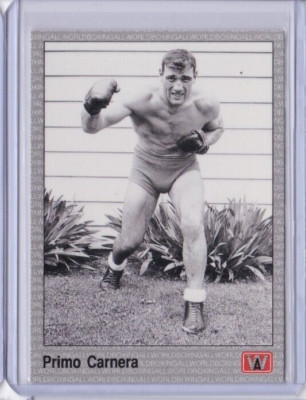 1991 All World BOXING CARD #60 PRIMO CARNERA ID6