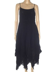 Strenesse abito dress vestito lungo donna nero ruota it 40 s small | eBay