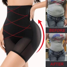 Women Body Shaper Panties High Waist Trainer Pants Slimming Tummy Control Girdle