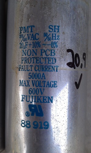 8II14 SET OF 3 ASSORTED CAPACITORS: 2100V/1.00/1.00MF, 2100V/1.05/1.06MF, GC - Picture 4 of 6