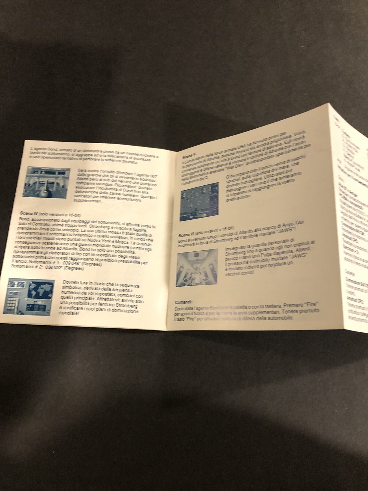 james bond 007 spy who loved me zx spectrum manual only domark | eBay