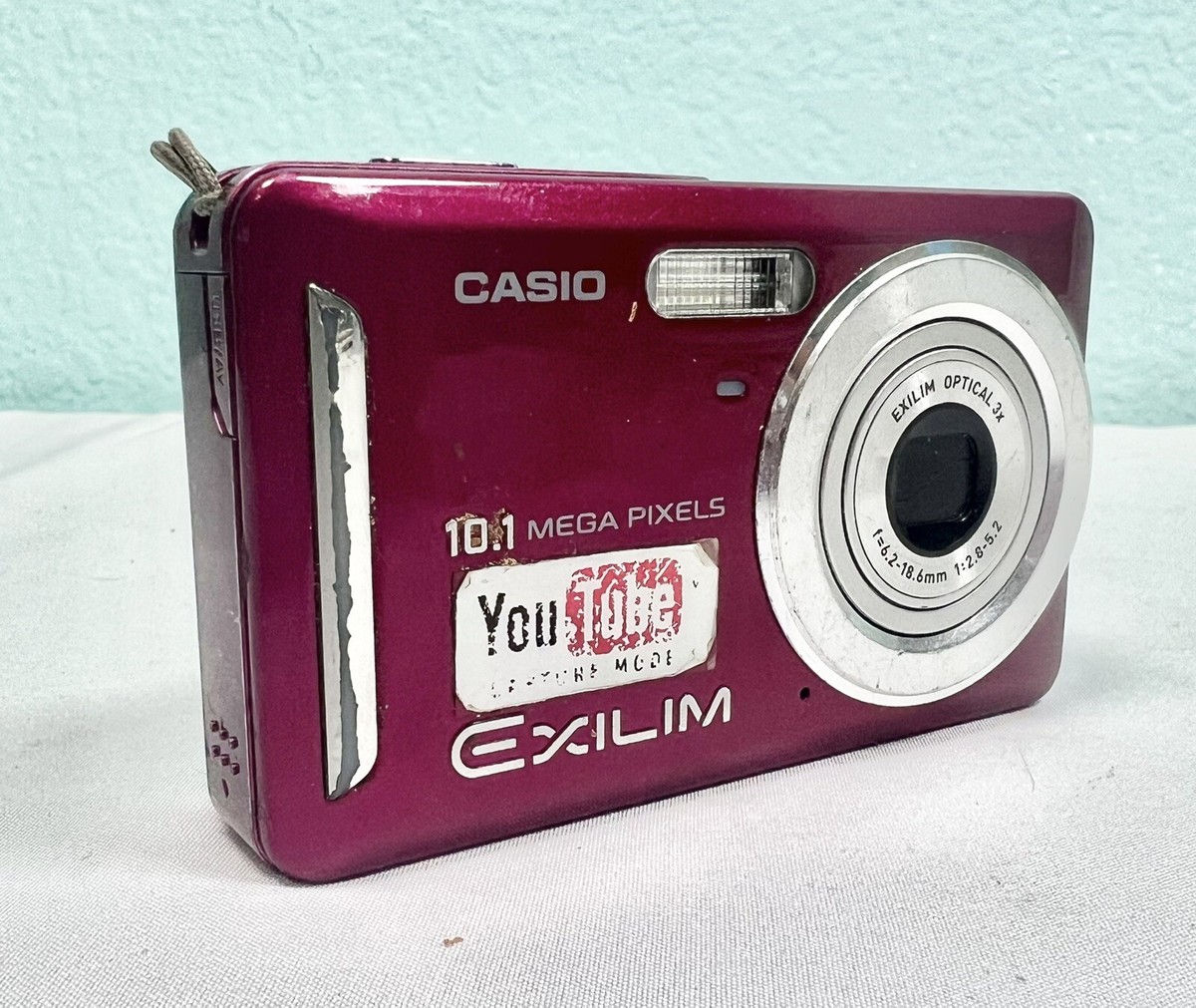 Casio Exilim Ex-Z29 10.1MP Compact Pink Digital Camera with SD