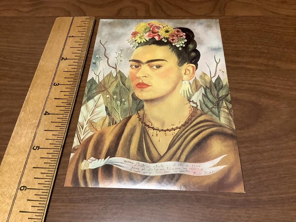 Frida Kahlo Autorretrato Con Collar