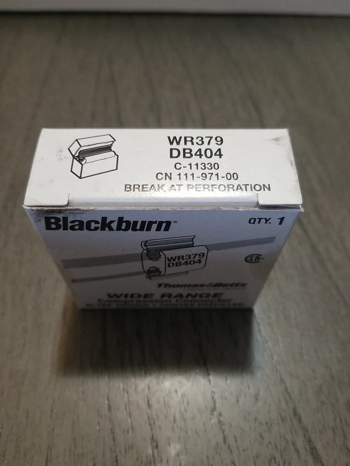 25-PACOTE THOMAS & BETTS BLACKBURN WR379 CONECTOR DE COMPRESSÃO DE AMPLO ALCANCE H-TAP - Imagem 4 de 4
