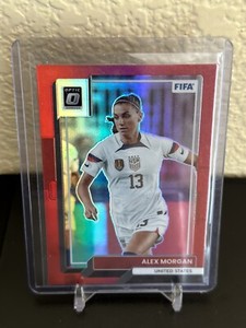 2022-23 Panini Donruss Alex Morgan Optic Red Prizm /165 USWNT United States USA