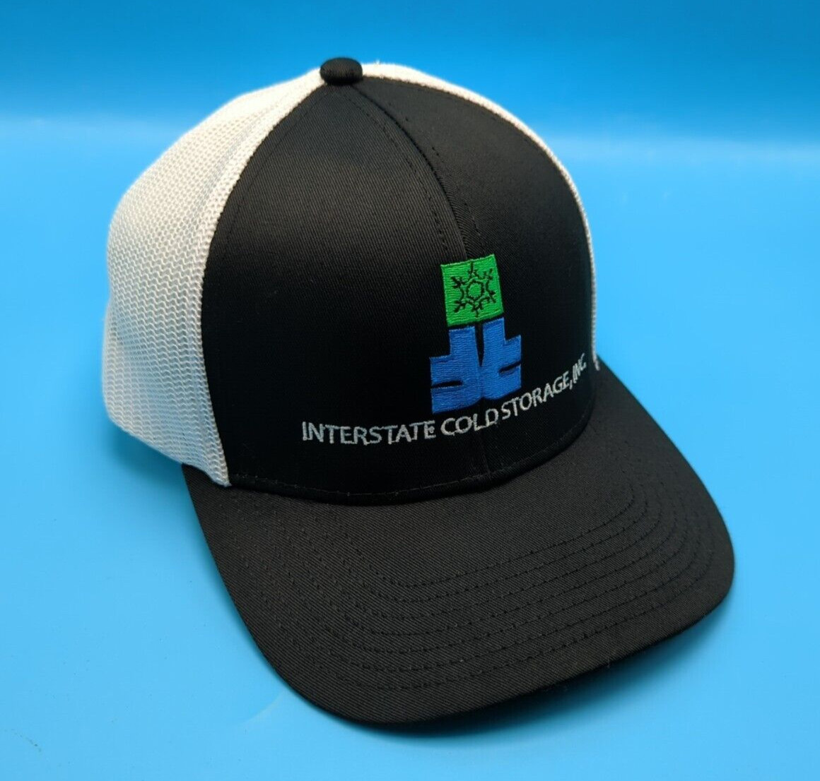 INTERSTATE COLD STORAGE hat black white adjustabl… - image 7