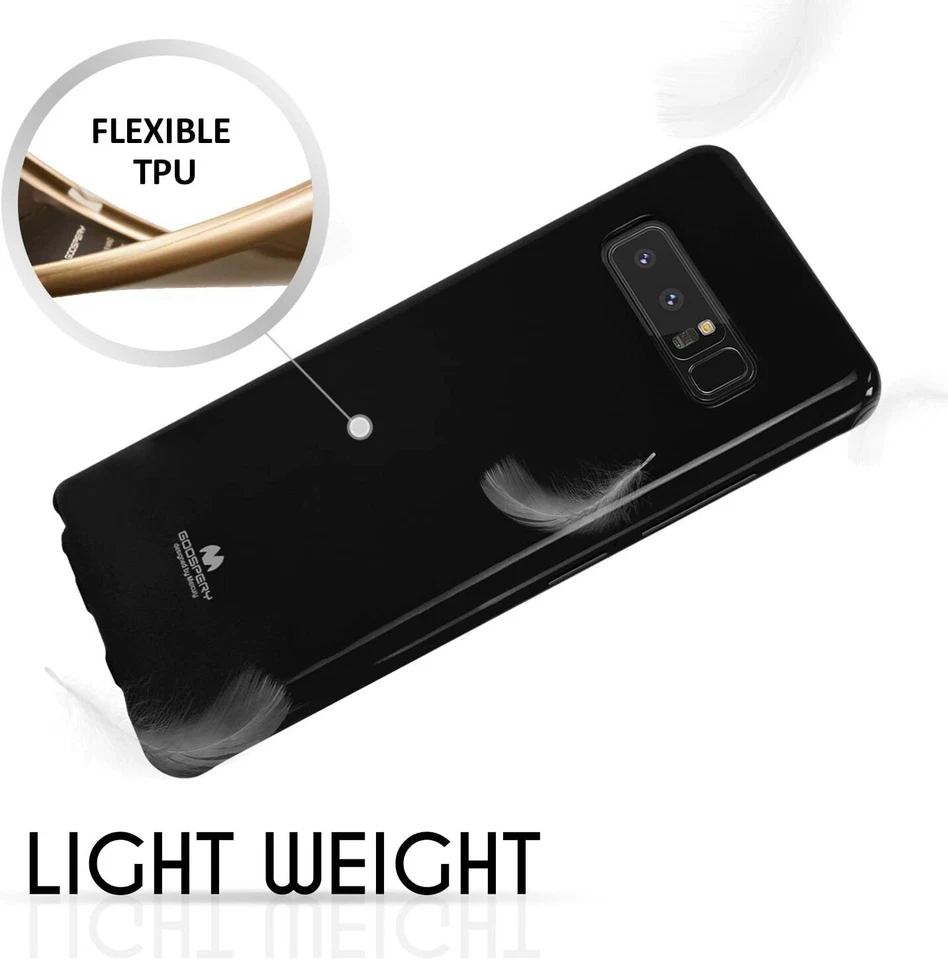 Funda delgada de silicona TPU a prueba de golpes para Samsung Galaxy S6 Mercury Goospery Foto 4 de 4