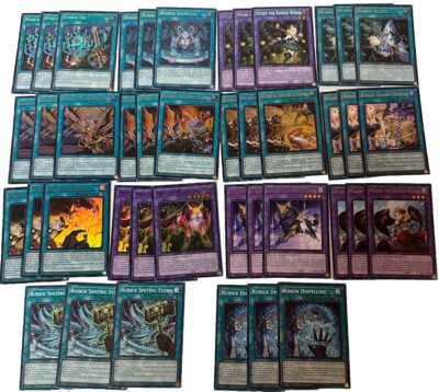 YUGIOH: 42 Card Runick Deck core MP23 Tip Fountain Hugin NM IN HAND FAST  SHIP | eBay