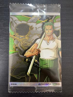 No 10 2 Zoro One Piece Wafer Card Part 10 Grand Log Collection Ebay