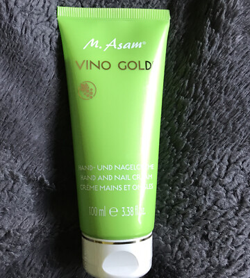 Brandneu versiegelt M. Asam Vino Gold Hand- und Nagelcreme 100 ml