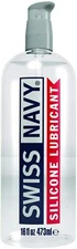 Swiss Navy Silicone Based Premium Lubricant 16oz - Made in the USA