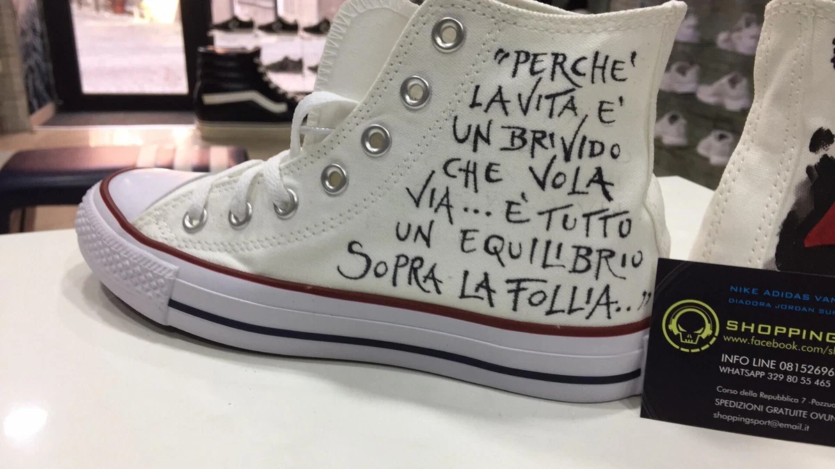 Scarpe all star vasco clearance rossi