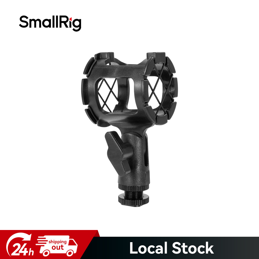 SmallRig Microphone Shock Mount w/Cold Shoe for Camera Top H