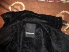 carlo pignatelli  giacca UOMO JEANS E PELLICCIA NERO tg 52