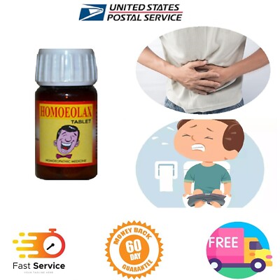 HOMOEOLAX Homeopathic Tablets for Digestive Disorder and Constipation 20gm