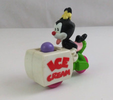 Vintage 1993 Warner Bros Animaniacs Dot's Ice Cream Wagon McDonald's Toy