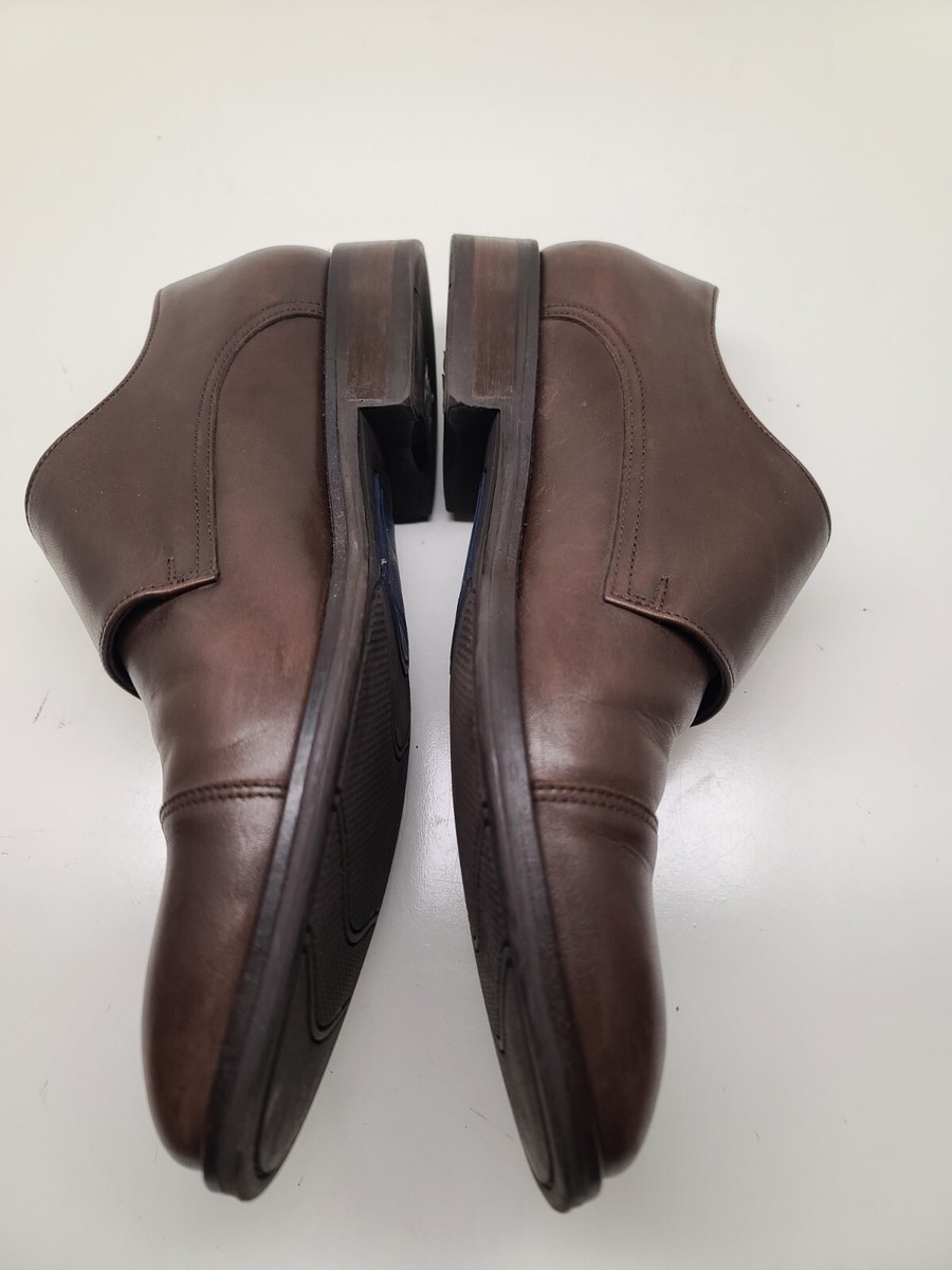 Charles Tyrwhitt Mens Double Monk Strap Brown Leather Shoes  display picture 1