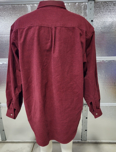 Field & Stream Button Up Shirt - Mens XXL - Red - Cotton - Long Sleeve 2 Pockets - Picture 2 of 10